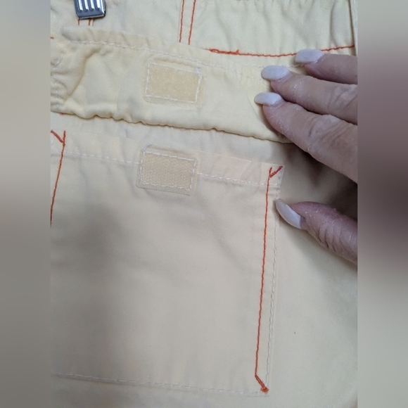 Point Zero Women's Yellow Cargo Shorts - Women's Size 7 - Picture 5 of 9